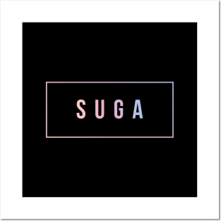 Suga BTS | Simple Suga BTS fan Posters and Art